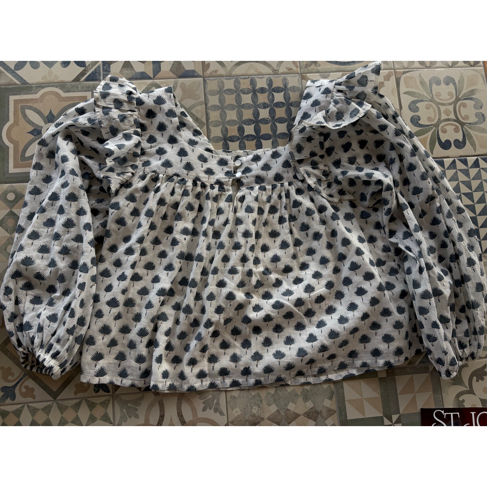 Emerson Fry Adelina Blouse Cleo Organic Xs — image 5 of 8